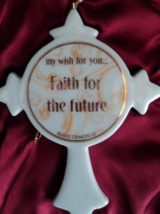 vintage porcelain Christmas ornaments~ Demdaco - Picture 8 of 13